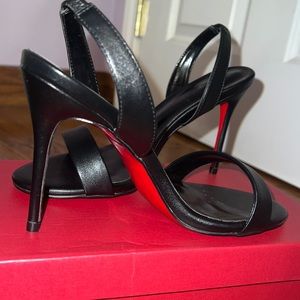red bottom dupe size 7